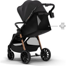 Kinderkraft W&oacute;zek spacerowy GRANDE 2 midnight black
