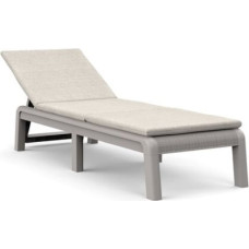 Keter Шезлонг Atlas с подушкой, светло-серый