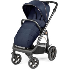 Peg-Perego Veloce TC BLUESHINE Реверсивная прогулочная коляска с чехлом для ног