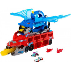 MIX Mattel JBM72 Hot Wheels Transporter Podw&oacute;jny Smok