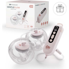 Kinderkraft double electric breast pump GENTLEFLOW, pink, KEGEFL00PNK0000