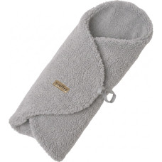 Otulacz wełniany Double Nevada 0-12m grey