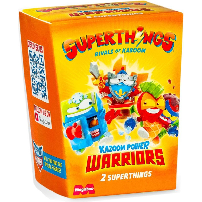 Magicbox SuperThings Kazoom Power Warriors Two Pack PST17DT224IN00