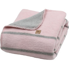 Cotton blanket Alba 100x150cm baby pink