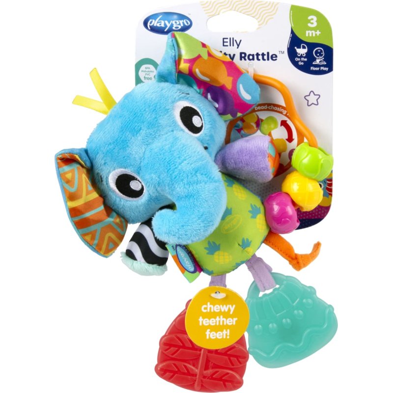 Playgro activity toy Elly Activity Rattle, 0189408