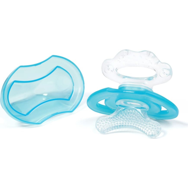 Babyono silicone teether for babies blue 1008/01