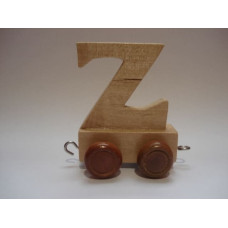 Eco Toys Wood Toys Letter Art.23693 Деревянная буква на колёсиках