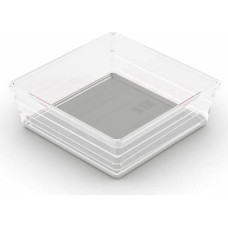 KIS Коробка Sistemo Organizer 6 15 x 15 x 5 см прозрачная/светло-серая