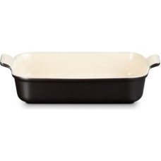 Le Creuset Прямоугольная керамика Heritage 32x24 см / 4 л черный