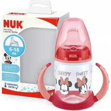 NUK 743944 Butelka FC 150 ml z uchwytami i wskaźnikiem temperatury DISNEY MYSZKA MIKI ustn.sil.niek.