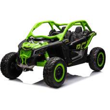 Rechargeable car Licensed CAN AM Maverick Green