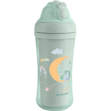 PP cup with silicone straw 220ml Moony me Mint