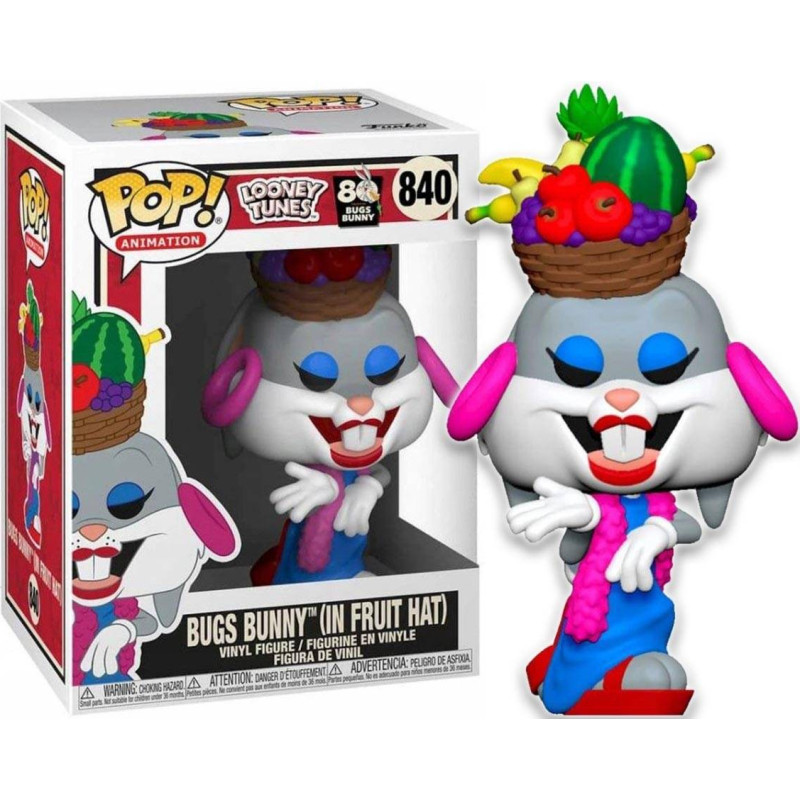 Funko POP! Animation Bugs Bunny In Fruit Hat Looney Tunes 840