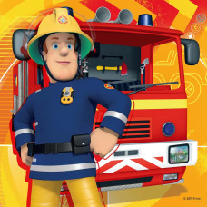 Ravensburger puzzle Feuerwehrmann Sam 25/36/49p 7065