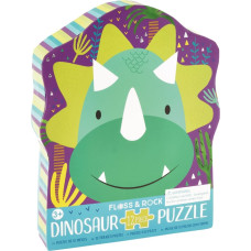 Floss & Rock Jigsaw, Dinosaur, 12 pcs.