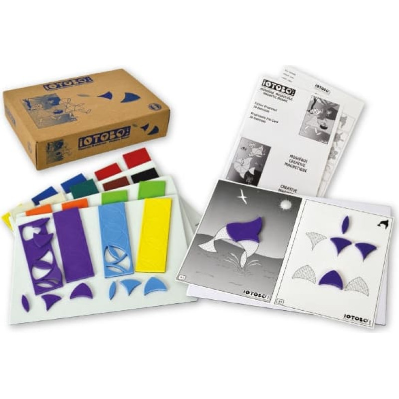 Sepp Magnetic mosaic for 4 children