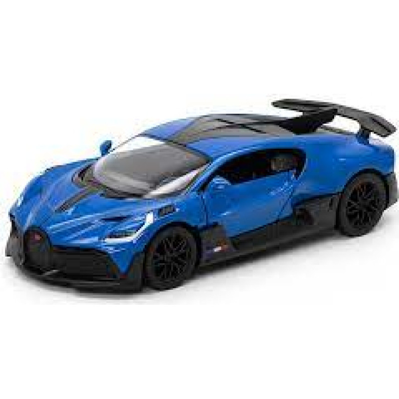 Kinsmart toy car, Bugatti Divo, blue