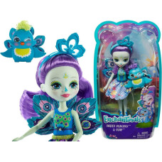 Enchantimals Patter Peacock and paw Flap doll FXM74