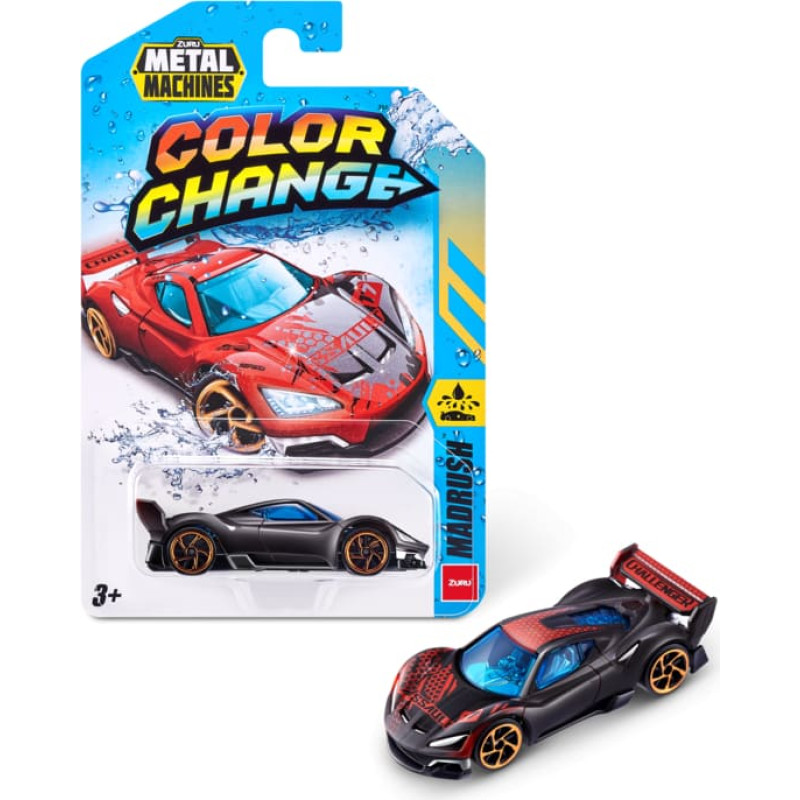 Metalmash METAL MACHINES color changing car, assort., 67100