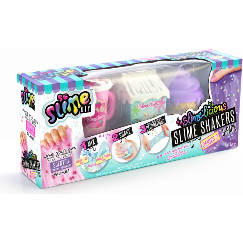 So Slime игровой набор Slimelicious, 3 шт