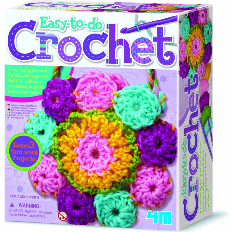 4M Набор для творчества Easy-To-Do Вязание крючком
