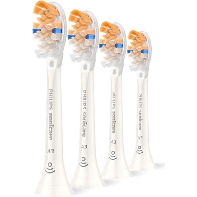 Philips Sonicare A3 Premium All-in-One Насадки для зубной щётки, 4 шт., белые - HX9094/87