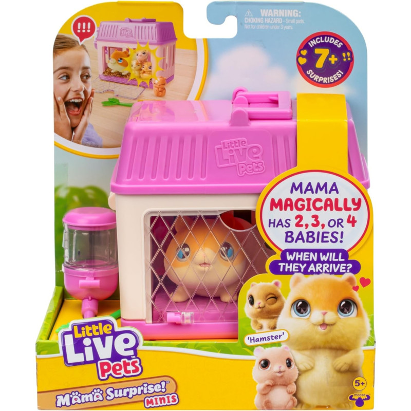 Moose Little Live Pets Mama Surprise Hamster 26626