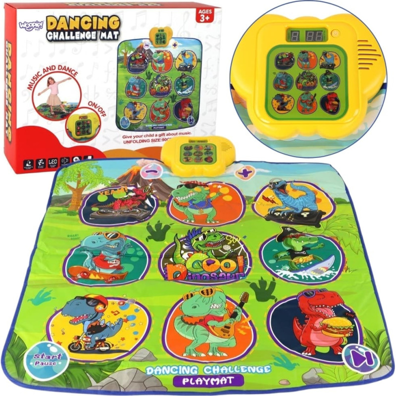 Woopie Mata Muzyczna Dinozaury Zręcznościowa Gra Taneczna