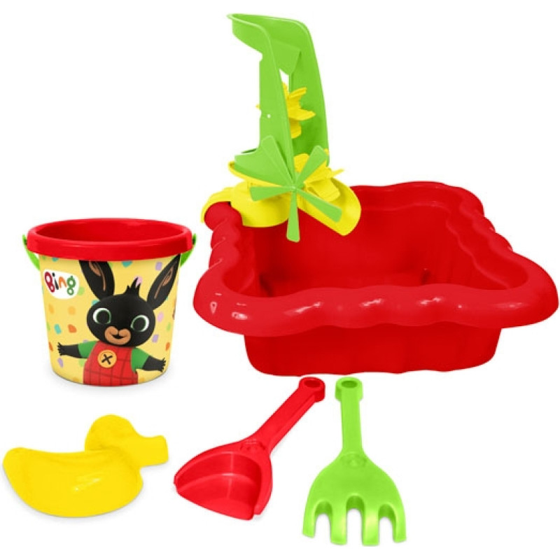 Wader 83160 Bing piaskownica z kompletem do piasku