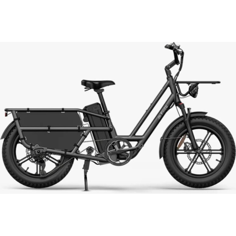 Fiido Электрический велосипед FIIDO T2 Longtail Cargo, Grey