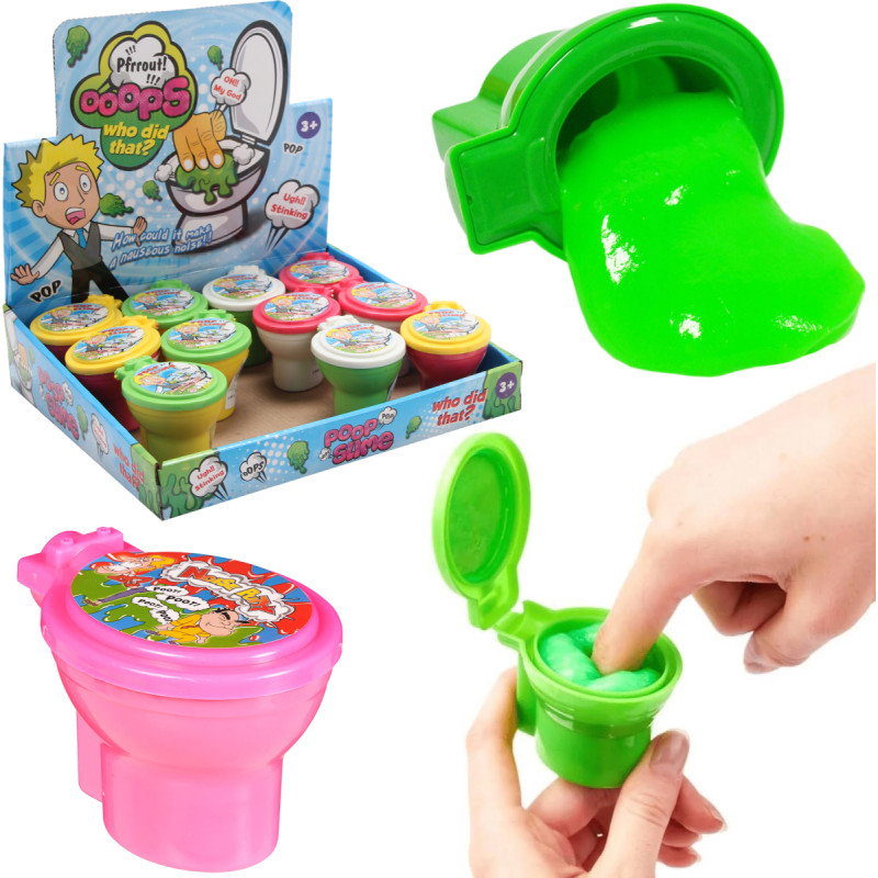 MASA MAGICZNA SLIME MUSZLA KLOZETOWA