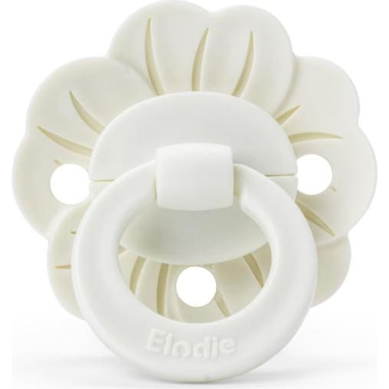 Elodie Details Binky Bloom Newborn Vanilla White