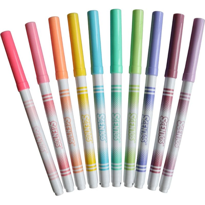 Dumel SCENTOS ST 20111 ароматные фломастеры – пастельные цвета, 10 шт.