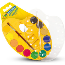 Crayola acrylic paint Watercolour Paint Palettte, 12 colors, 53-8434