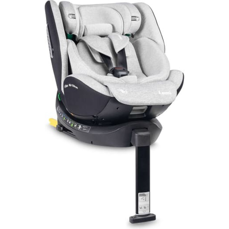 Caretero LUMI I-SIZE Автокресло LIGHT GREY (40-150)