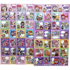 NAKLEJKI LABUBU 12 SZTUK