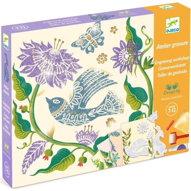 Djeco Мастерские - Гравировка - Страстоцвет