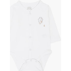 Livly Clothing Bodijs Livly Teddy Tay Full Snap Body White