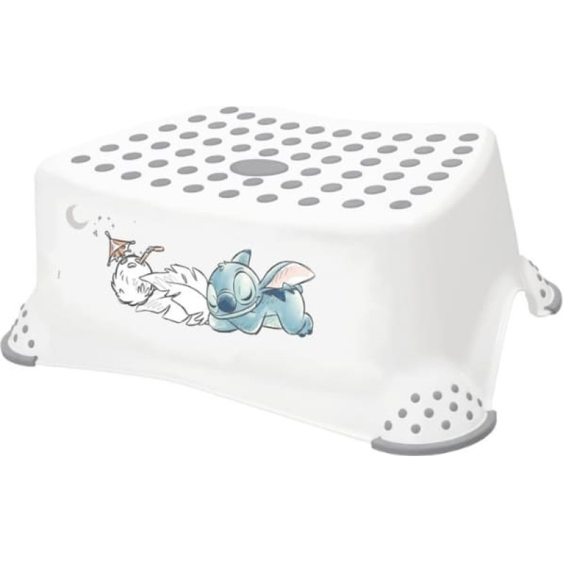 Keeeper TOMEK STITCH Podest dziecięcy z funkcją antypoślizgową biały