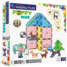 Magna-Tiles магнитный конструктор Собачий парк, 27 деталей