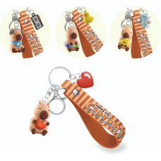 Trendhaus Брелок для ключей - Kапибара (1 шт., 4 дизайнов)