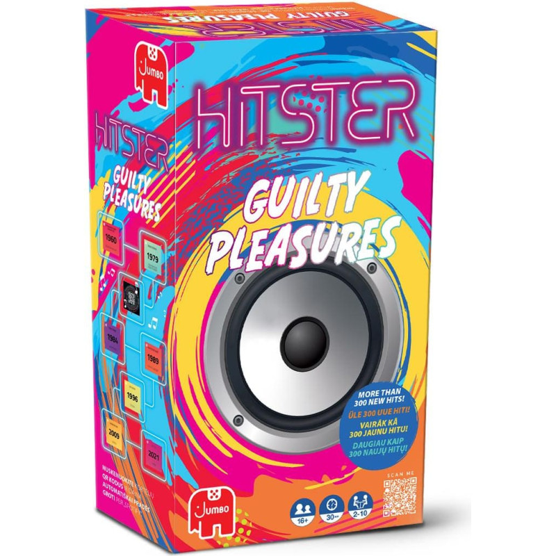 HITSTER вечеринка-игра: Guilty Pleasures