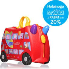 Trunki TRO-0064 Walizeczka jeżdżąca Świnka Peppa