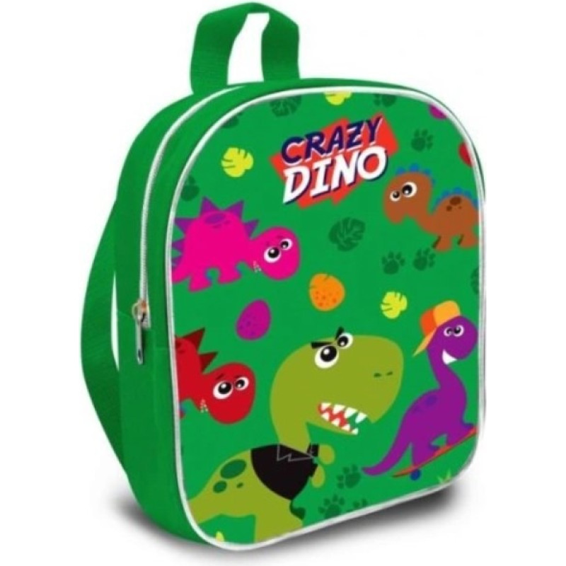 Kids Euroswan - Akcesoria Licencyjne BASIC BACKPACK 29CM CRAZY DINO