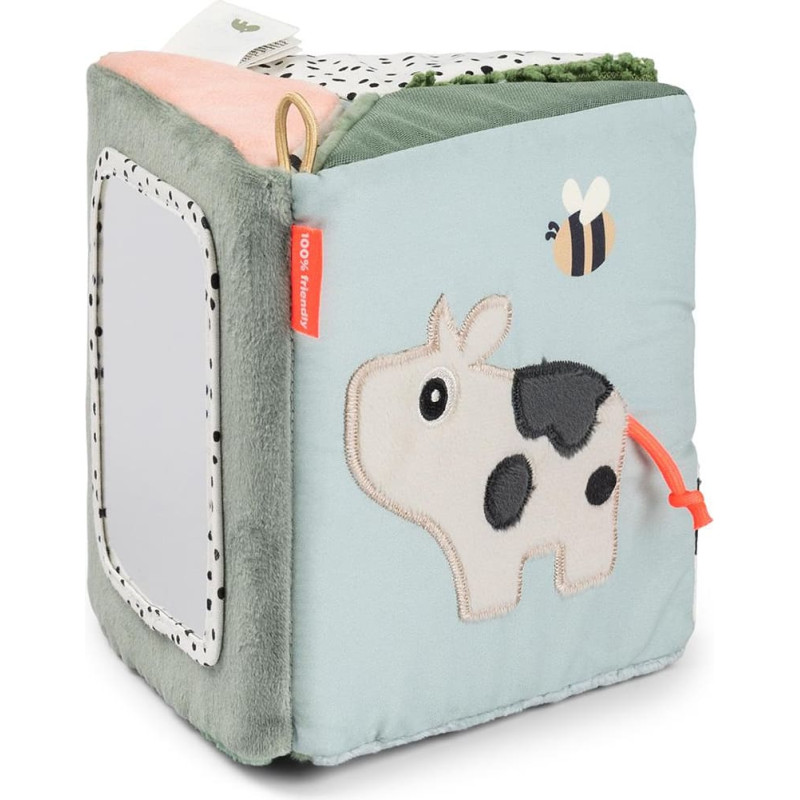 Done By Deer развивающая игрушка Fold-out sensory mirror Tiny farm