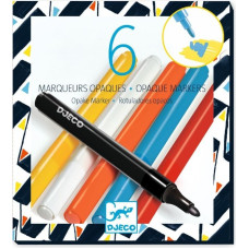 Djeco Цвета &mdash; 6 непрозрачных маркеров &mdash; Стрит-арт