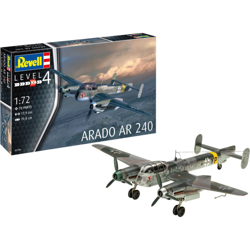 Revell H Arado Ar 240 сборная модель &ndash; конструктор