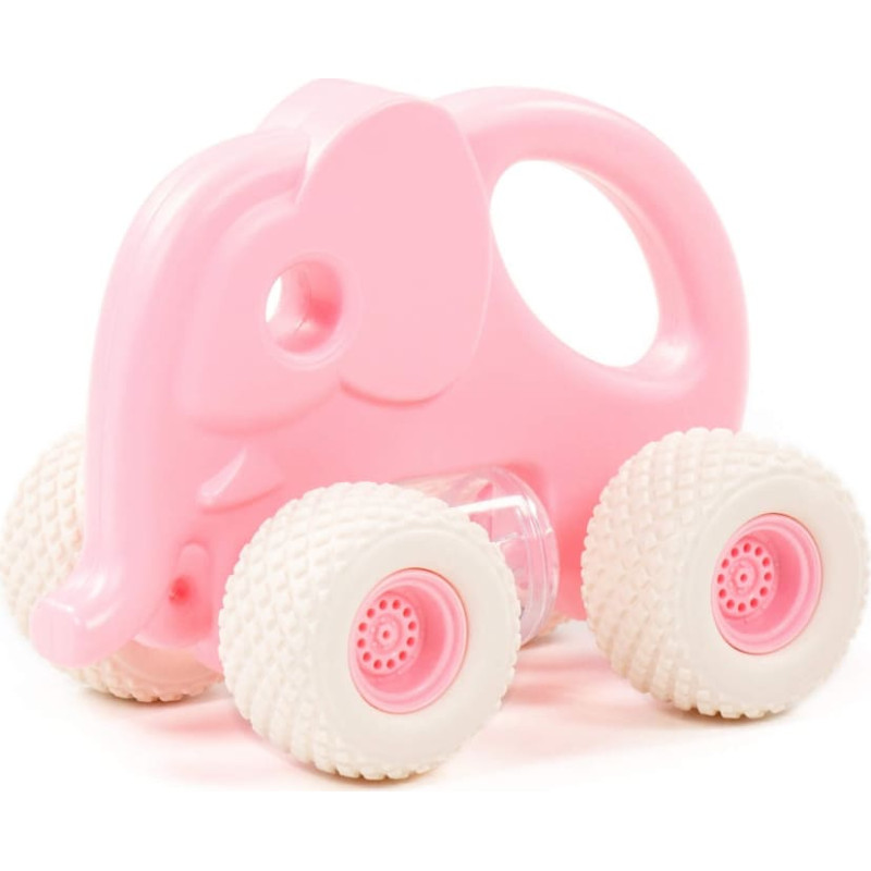 Polesie Авто-погремушка Baby Gripcar, слон розовый 18&times;11.5&times;13.8 см 90256