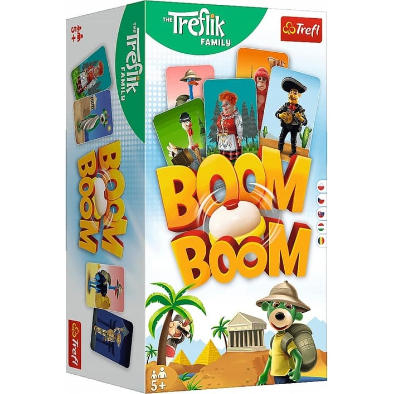 Trefl 02822 Gra Boom Boom / Rodzina Treflik&oacute;w