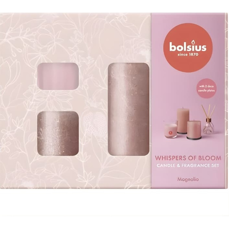 Bolsius Подарочный набор &laquo;Home Sweet Home&raquo; магнолия